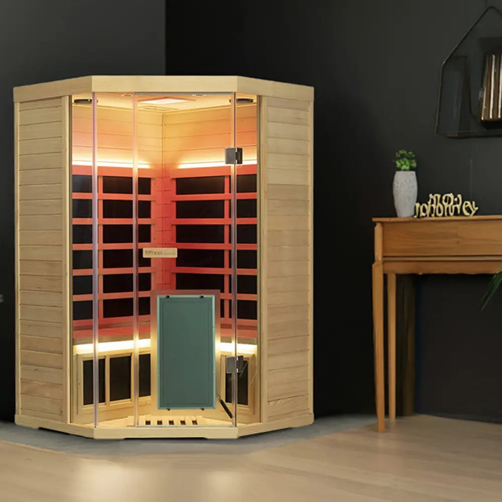 Wizzisaunas SH07 2–3 Person Full Spectrum Infrared Sauna