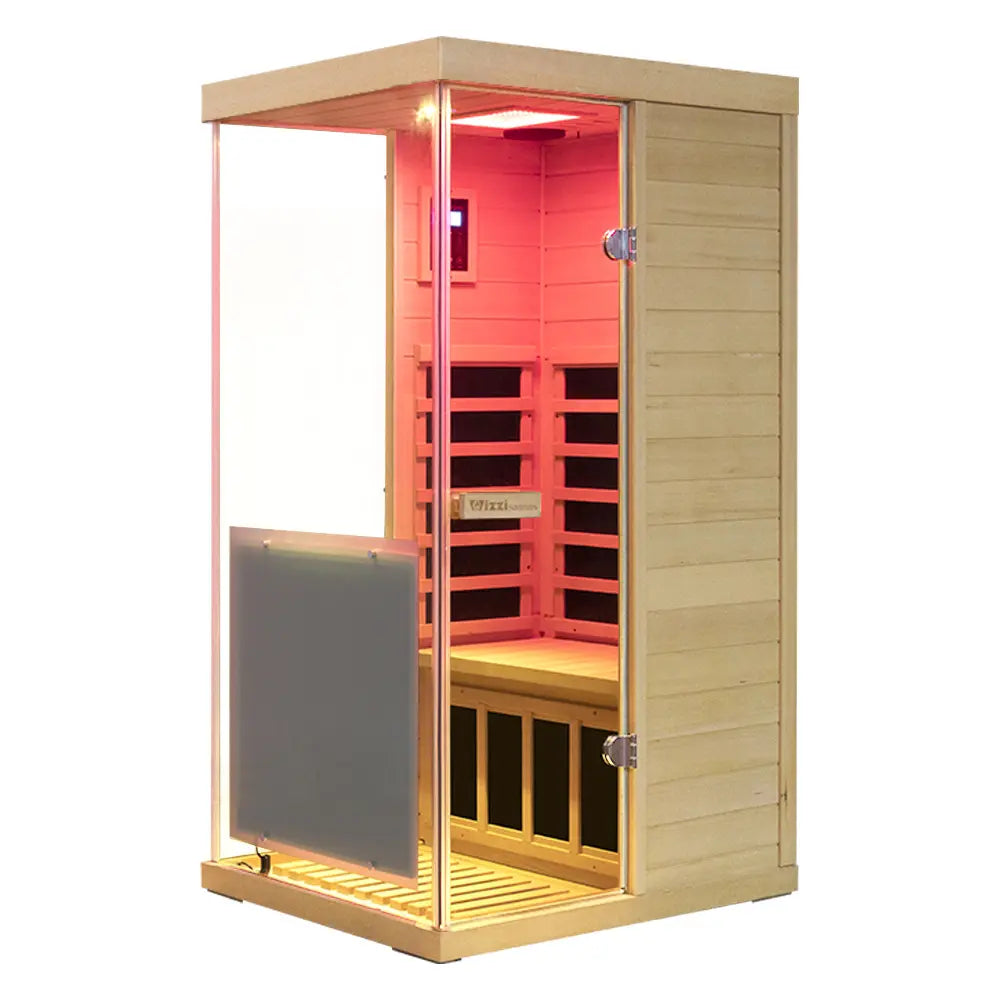 Wizzisaunas 909MX 1-Person Full Spectrum Infrared Sauna