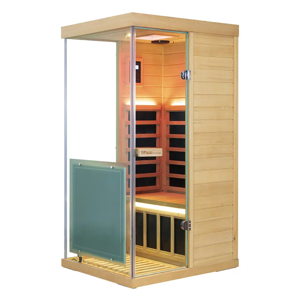Wizzisaunas 909MX 1-Person Full Spectrum Infrared Sauna
