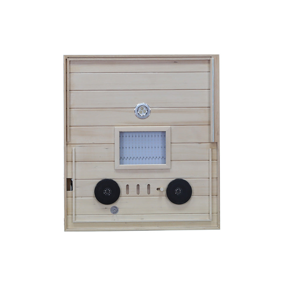 Wizzisaunas 909MX 1-Person Full Spectrum Infrared Sauna