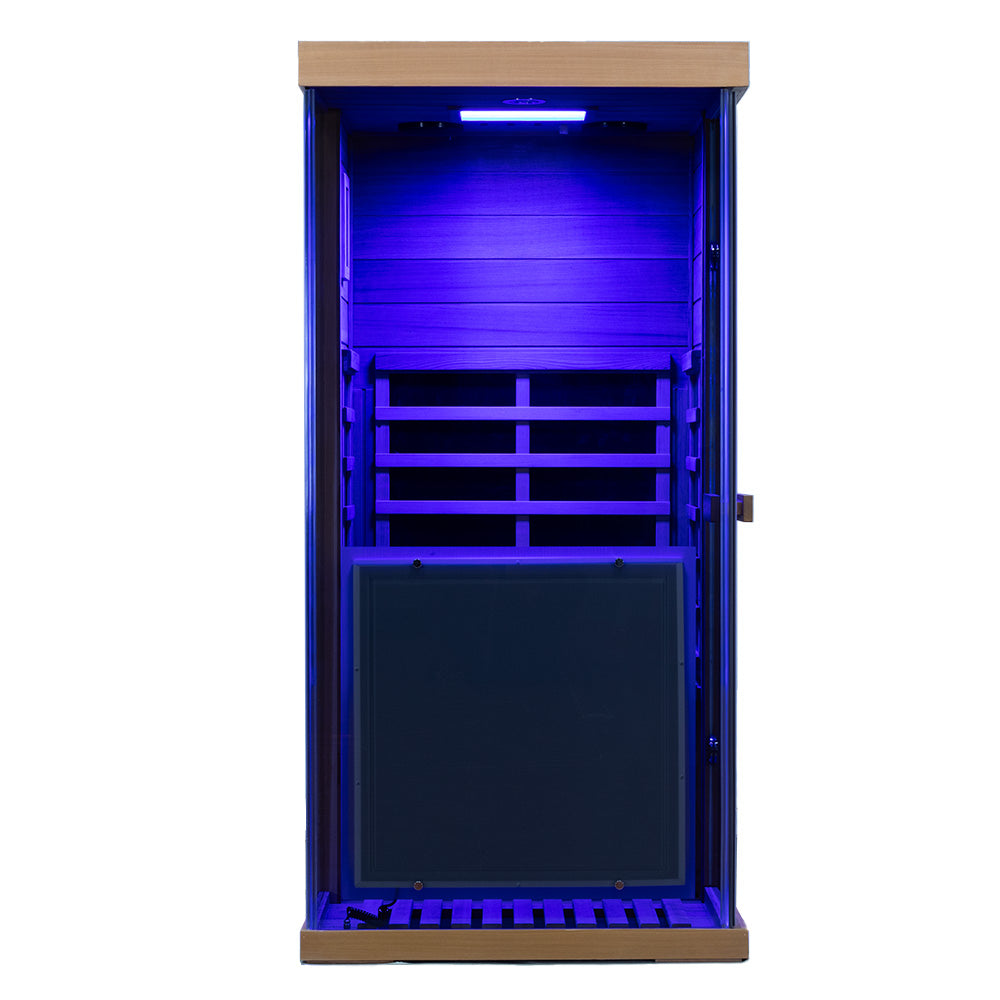 Wizzisaunas 909MX 1-Person Full Spectrum Infrared Sauna