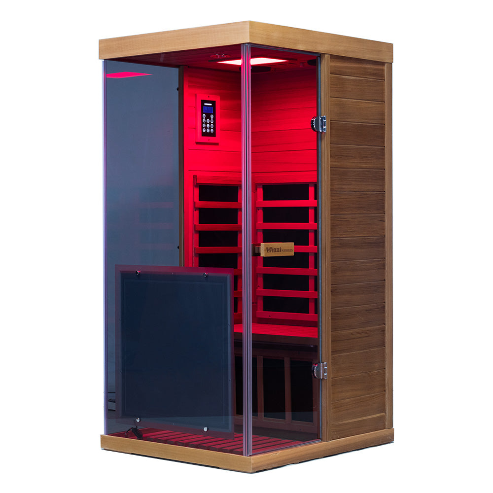 Wizzisaunas 909MX 1-Person Full Spectrum Infrared Sauna
