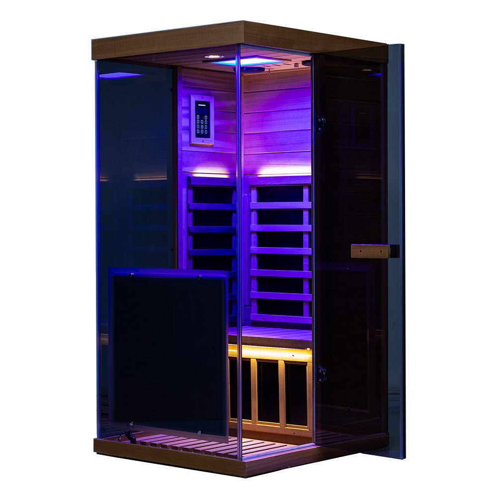 Wizzisaunas 909MX 1-Person Full Spectrum Infrared Sauna