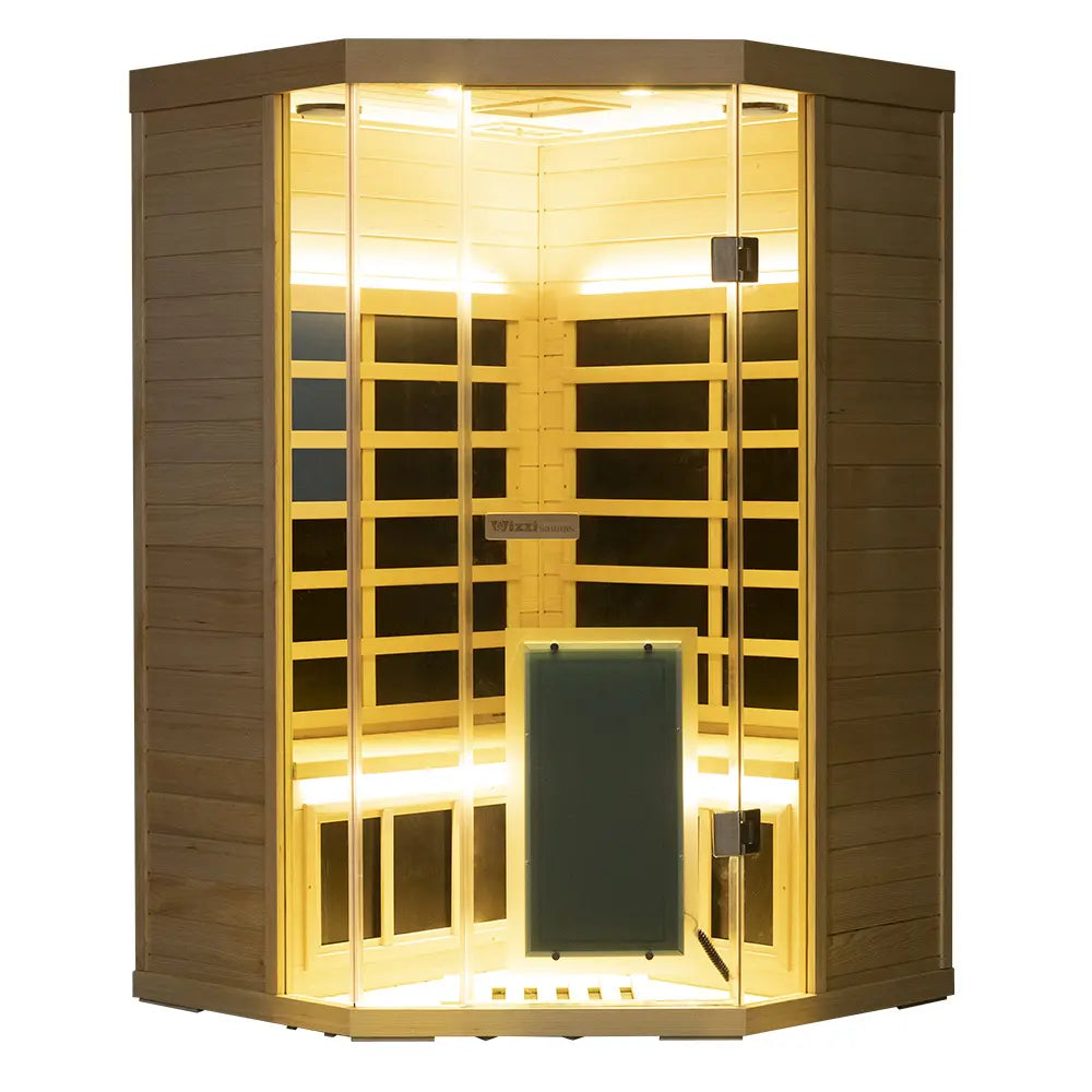 Wizzisaunas SH07 2–3 Person Full Spectrum Infrared Sauna