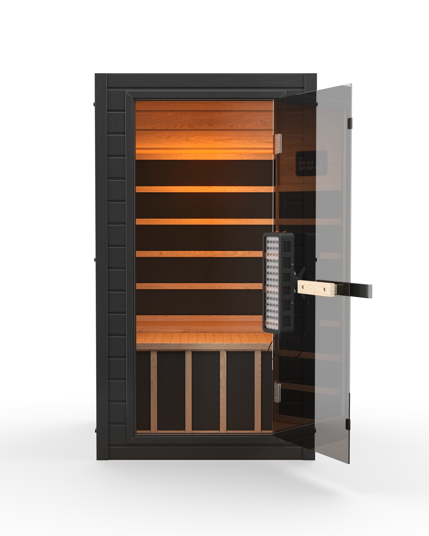SaunaBox® Solara 1-Person Full Spectrum Infrared Sauna