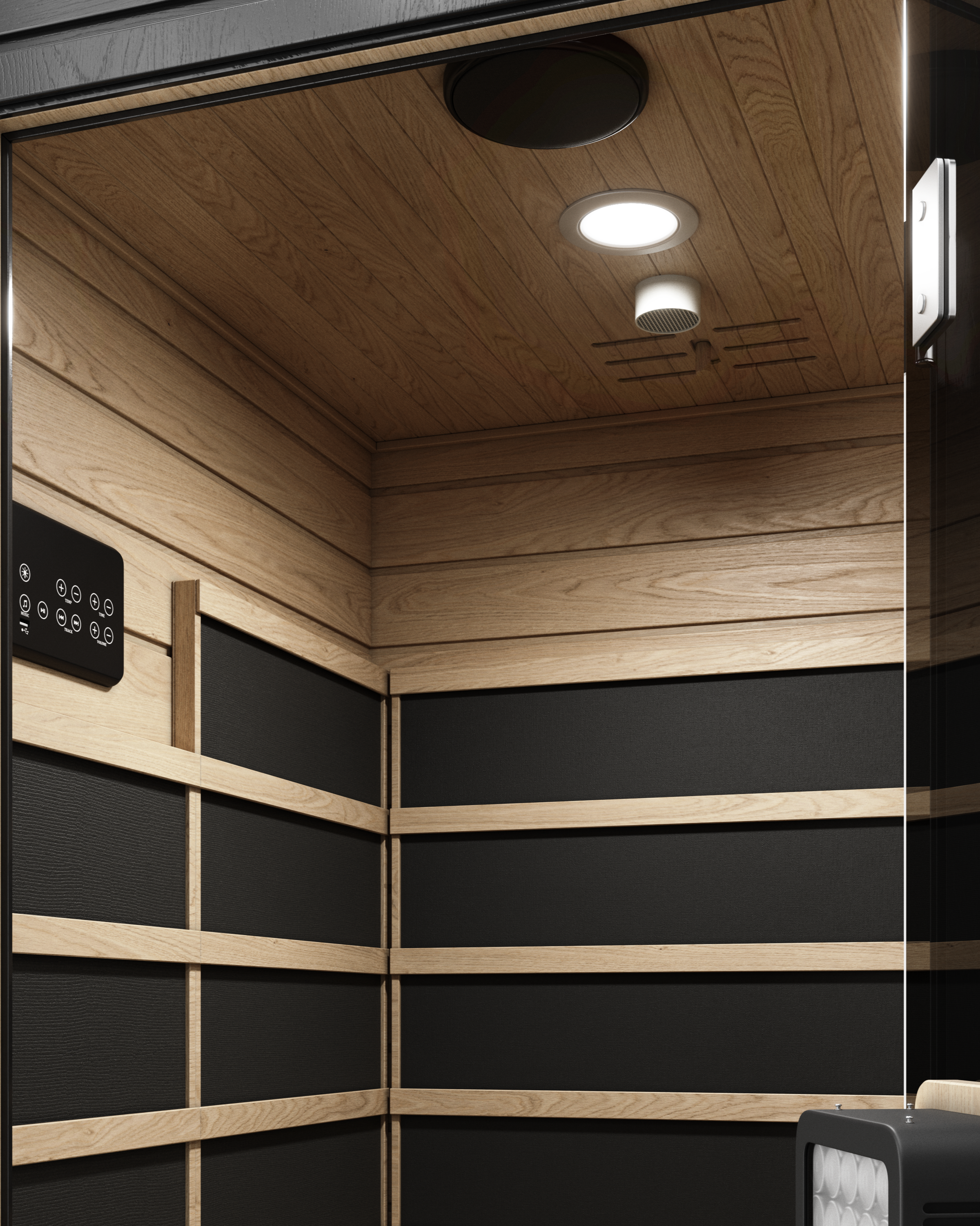 SaunaBox® Solara 1-Person Full Spectrum Infrared Sauna