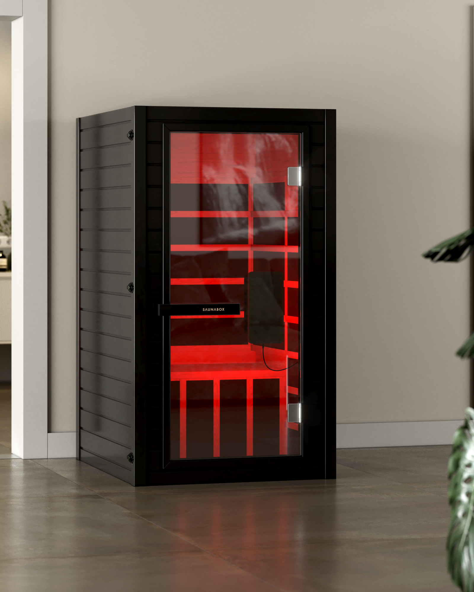 SaunaBox® Solara 1-Person Full Spectrum Infrared Sauna