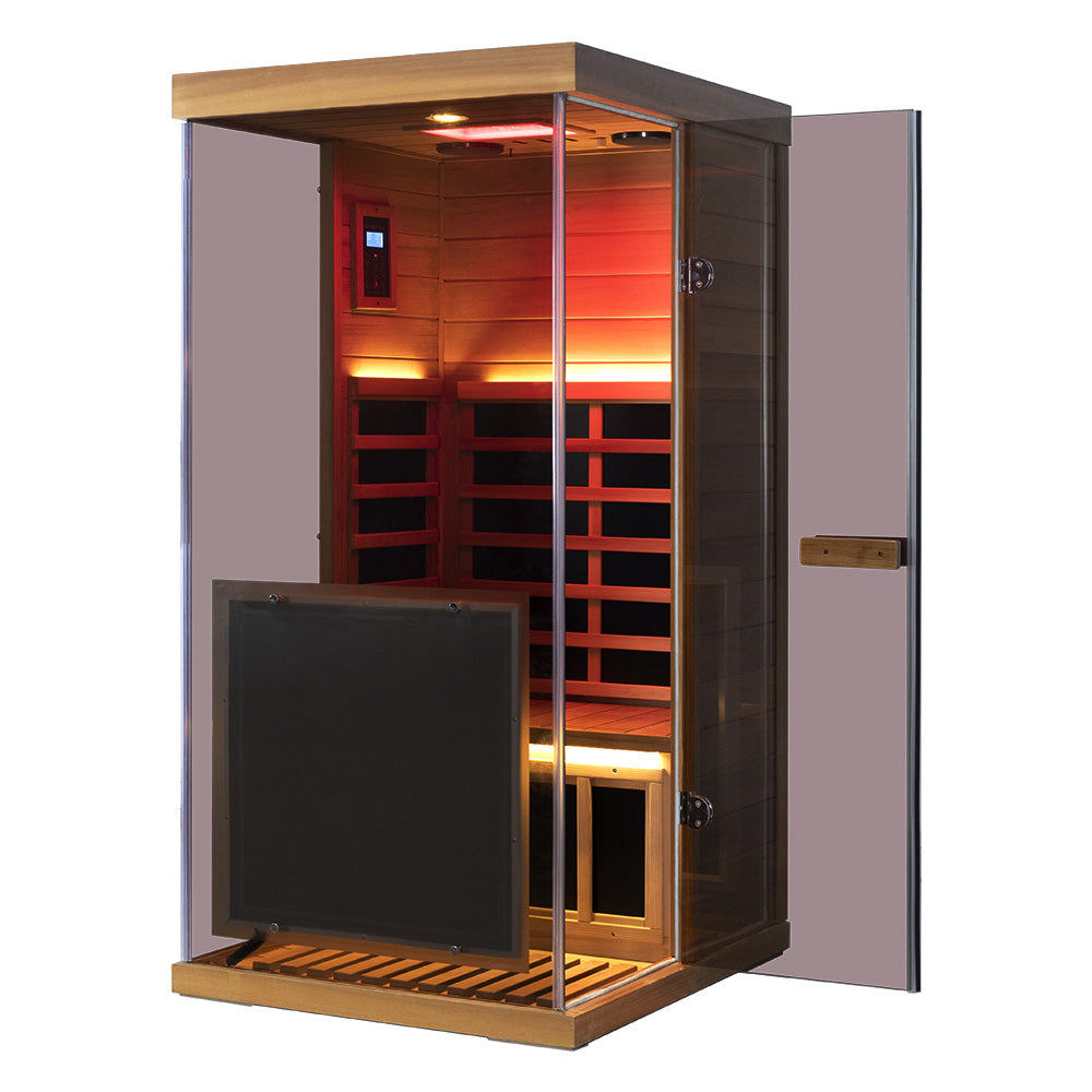 Wizzisaunas 909MX 1-Person Full Spectrum Infrared Sauna