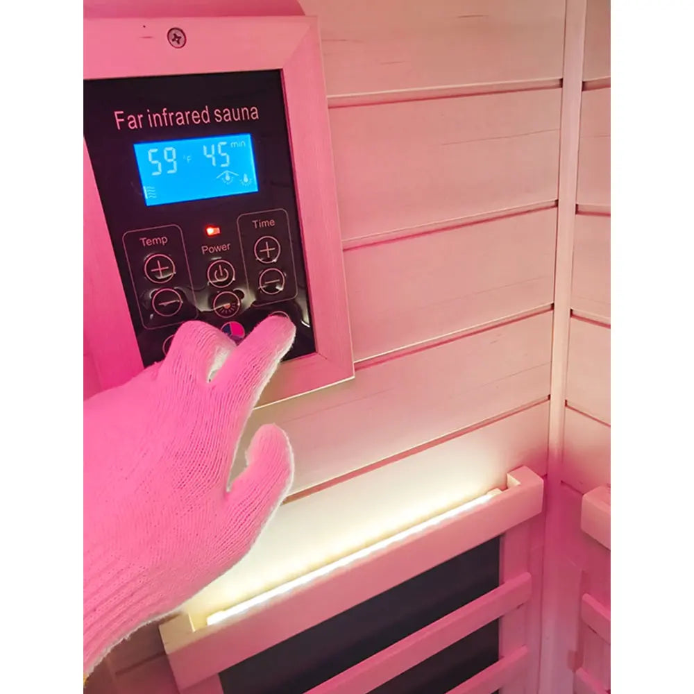 Wizzisaunas 909MX 1-Person Full Spectrum Infrared Sauna