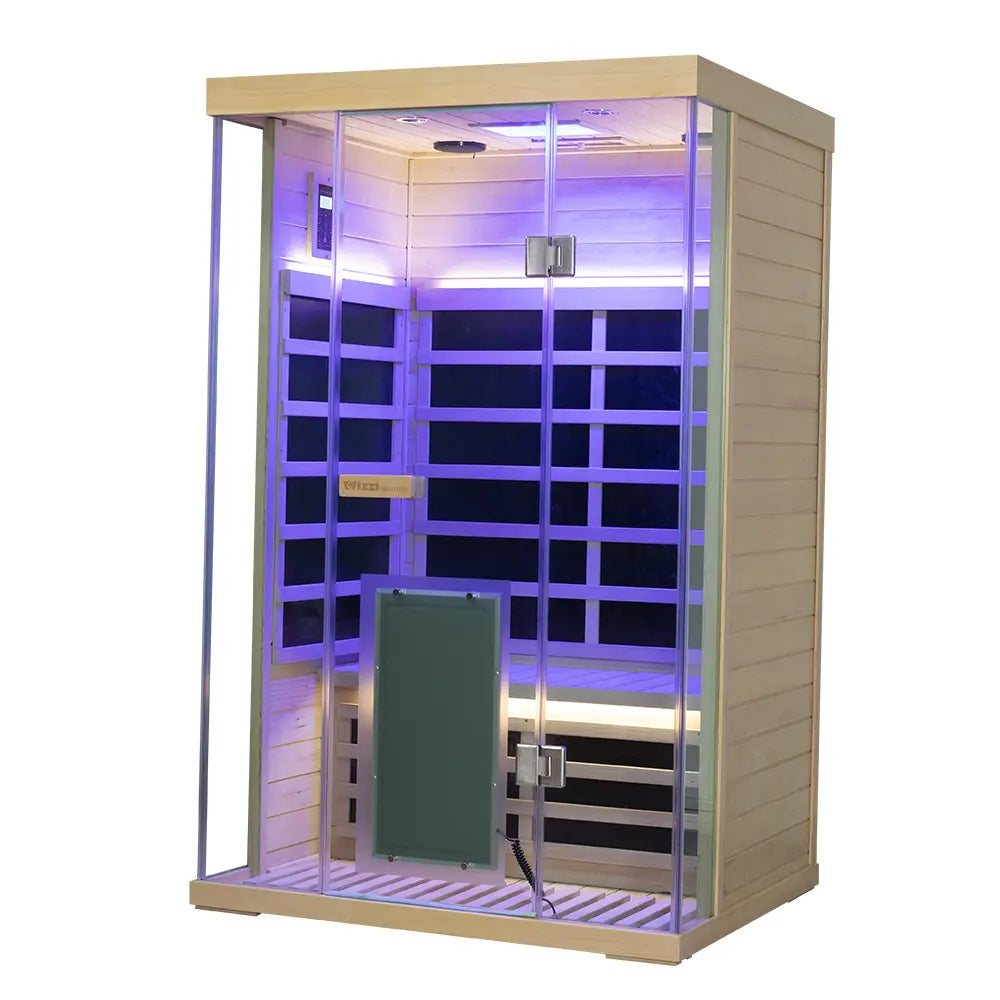 Wizzisaunas SH02 2-Person Full Spectrum Infrared Sauna