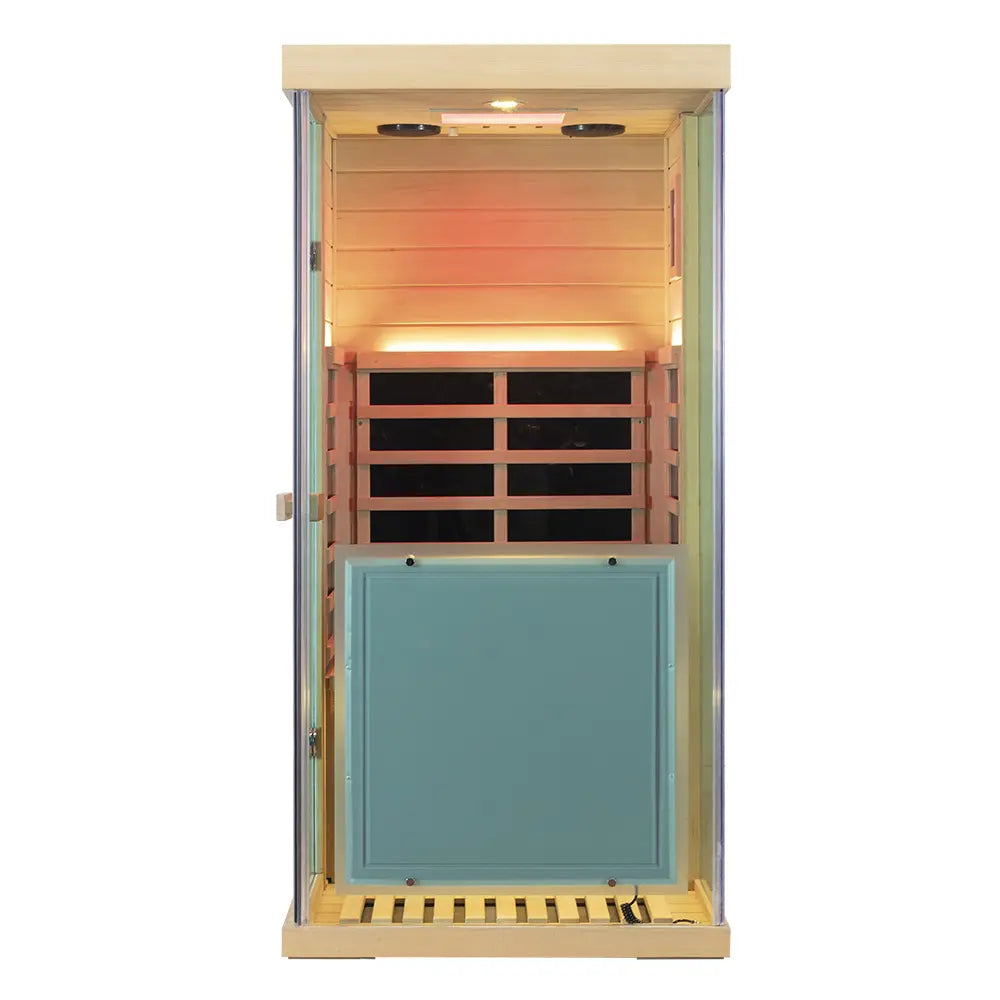 Wizzisaunas 909MX 1-Person Full Spectrum Infrared Sauna