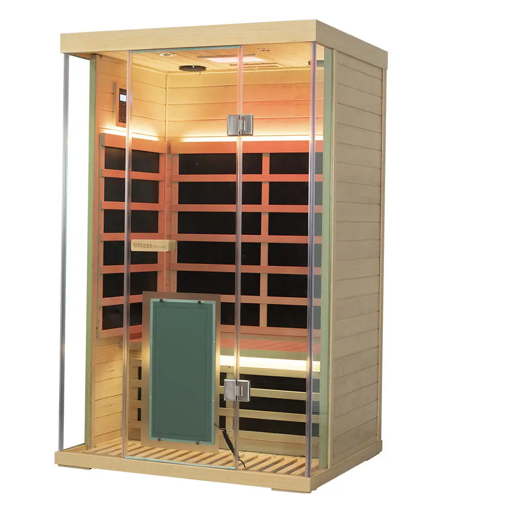 Wizzisaunas SH02 2-Person Full Spectrum Infrared Sauna