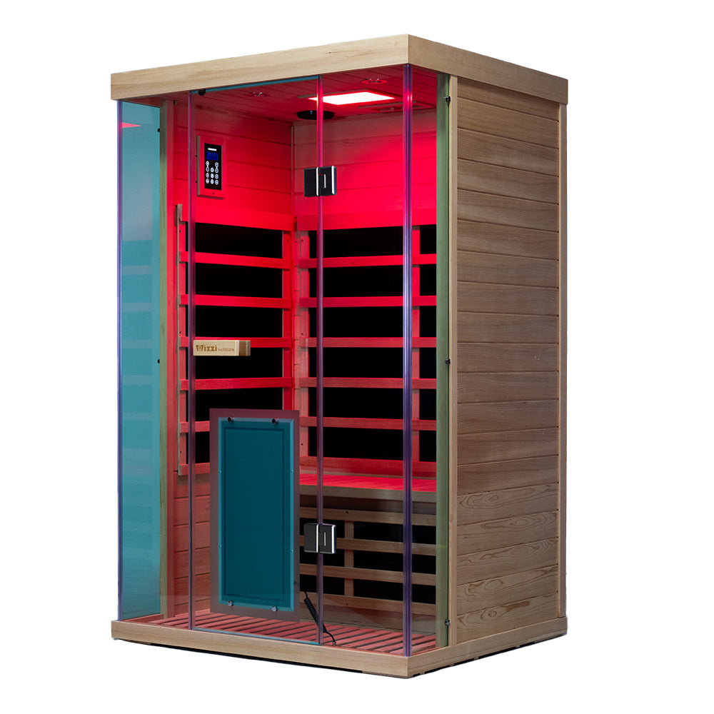 Wizzisaunas SH02 2-Person Full Spectrum Infrared Sauna