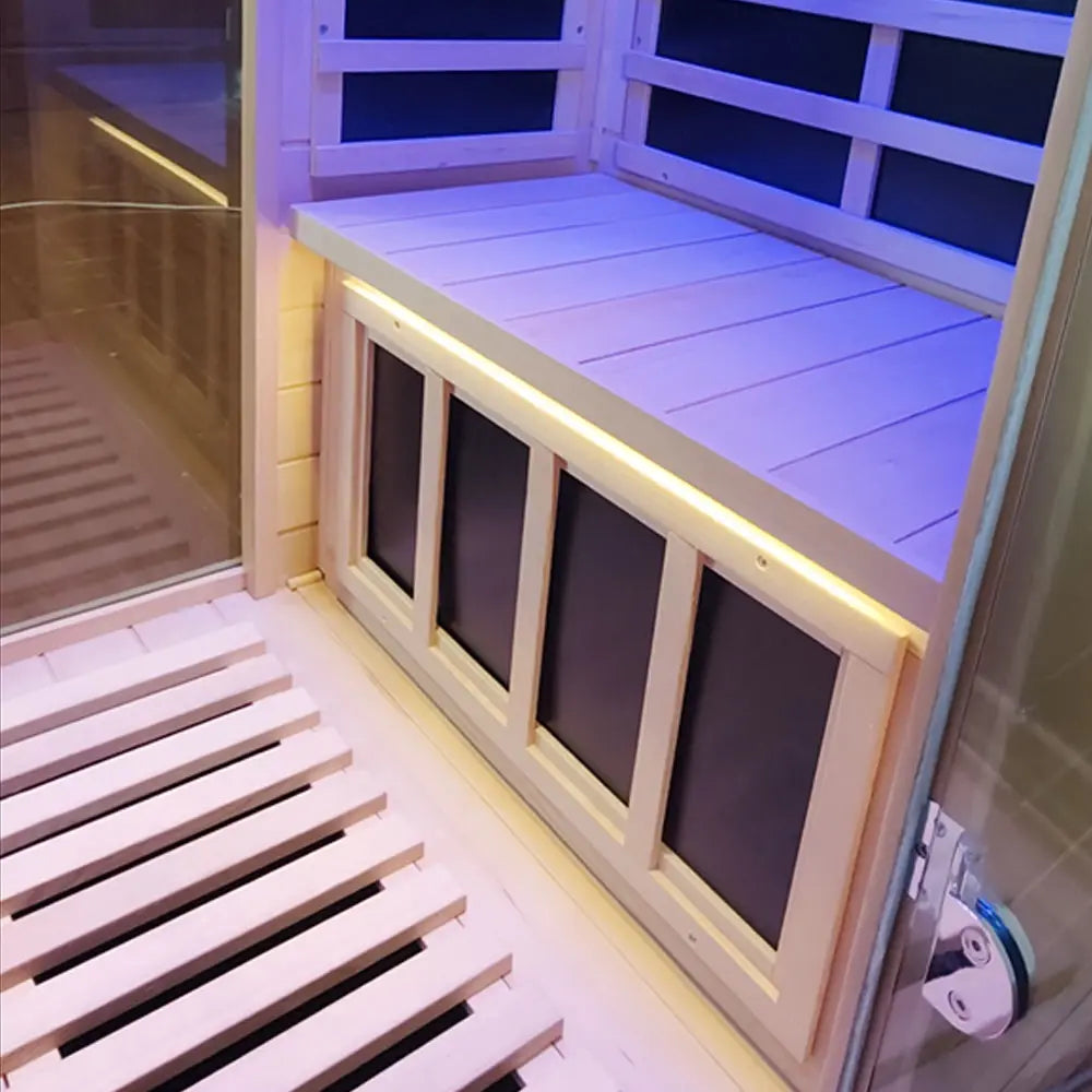 Wizzisaunas 909MX 1-Person Full Spectrum Infrared Sauna
