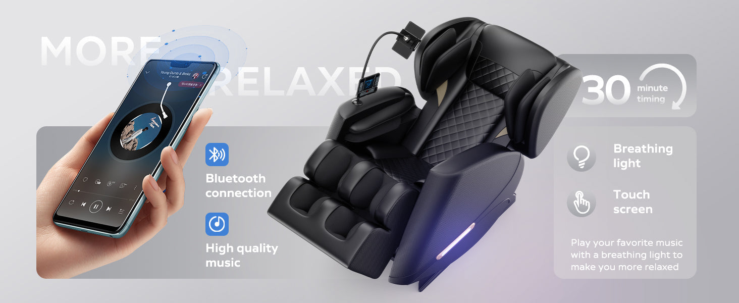 2024 Massage Chair Recliner with Zero Gravity