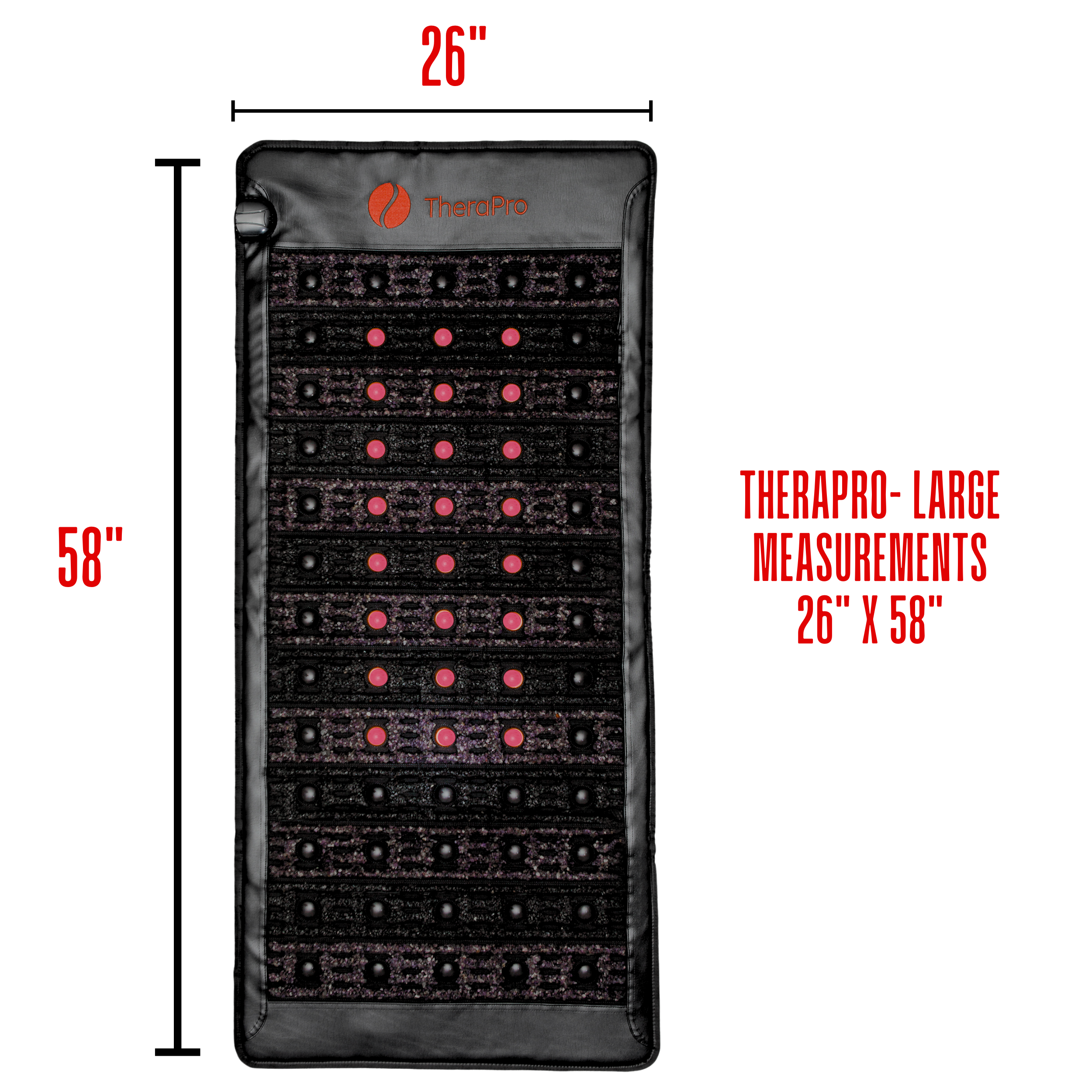 TheraPro™ PEMF, Infrared & Red Light Therapy Recovery Pad – Large