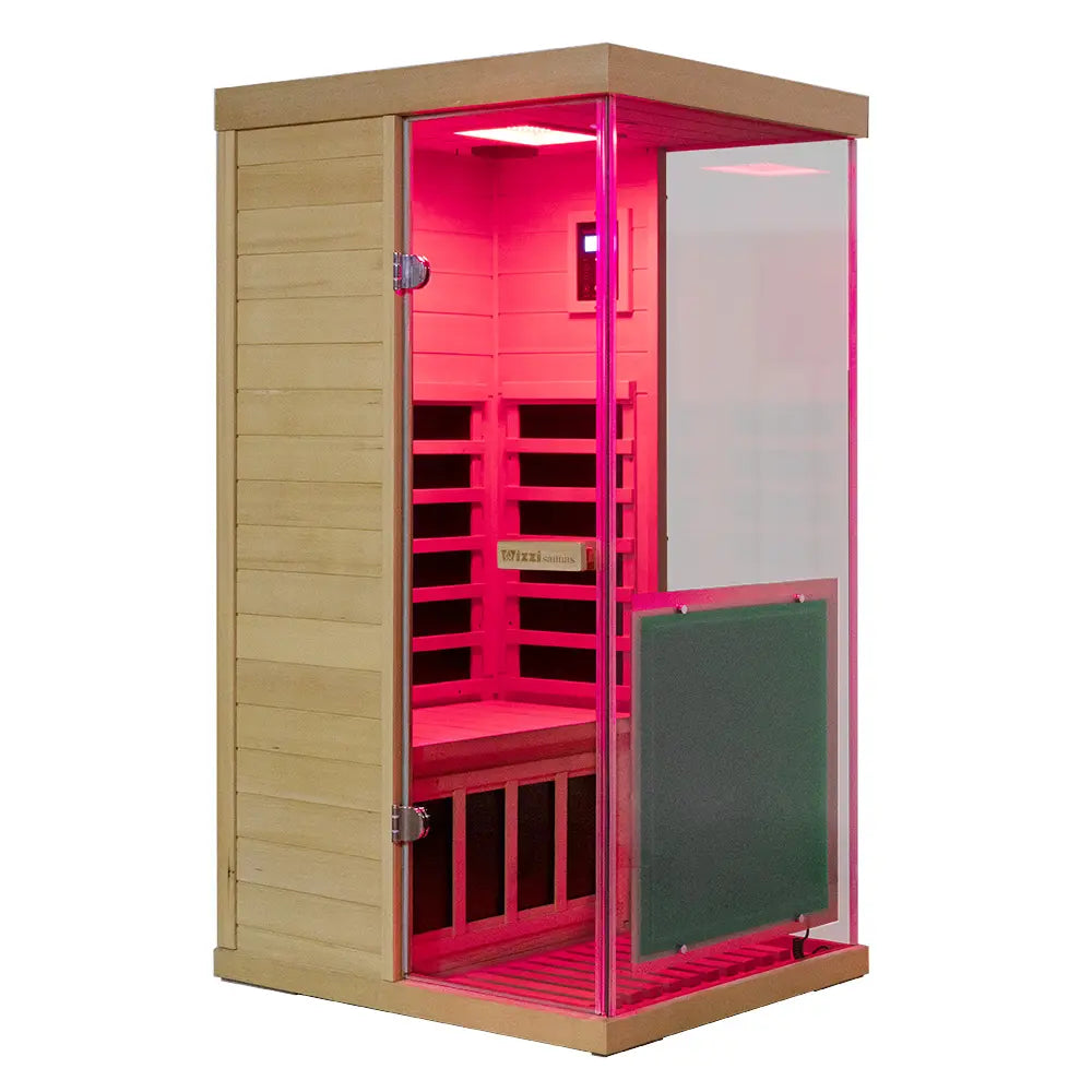 Wizzisaunas 909MX 1-Person Full Spectrum Infrared Sauna