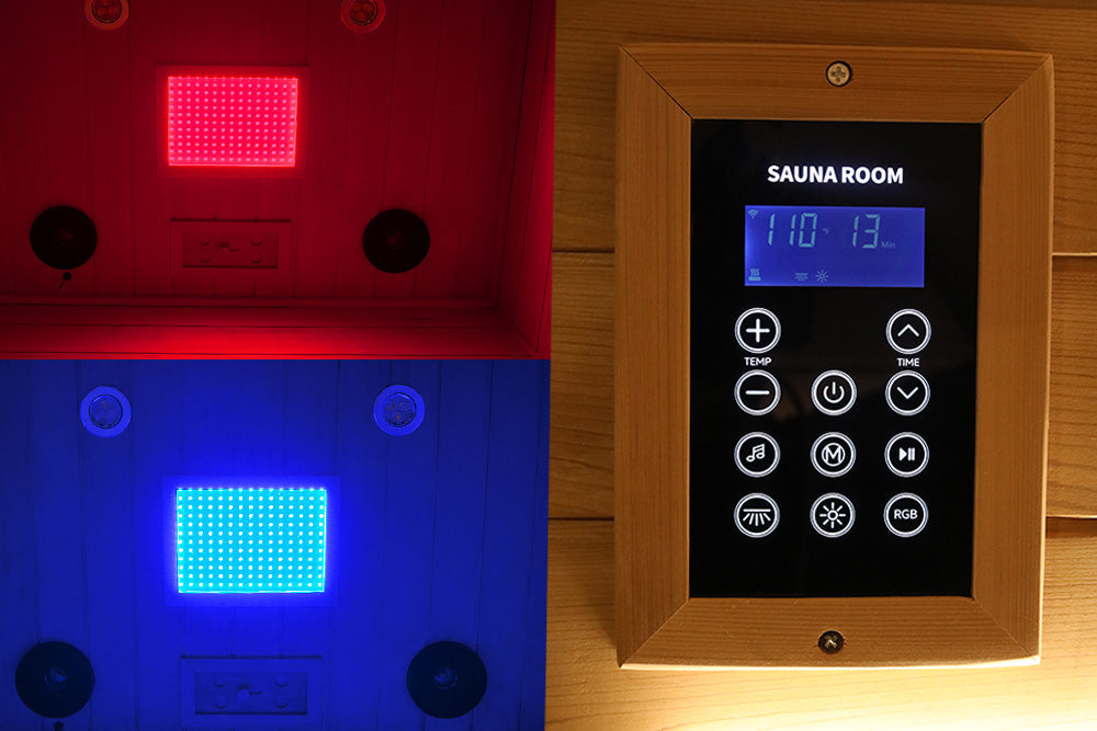 Wizzisaunas SH02 2-Person Full Spectrum Infrared Sauna