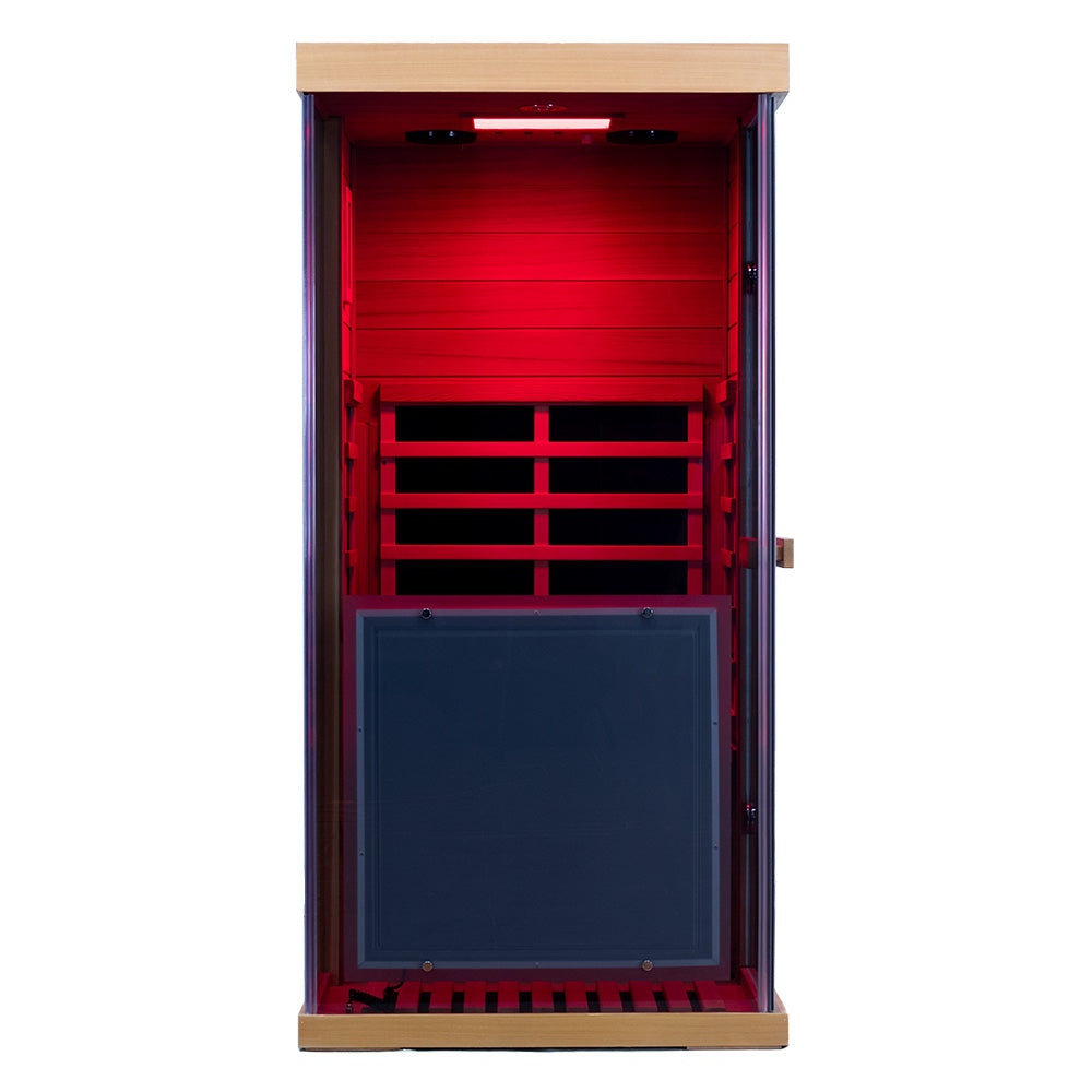 Wizzisaunas 909MX 1-Person Full Spectrum Infrared Sauna