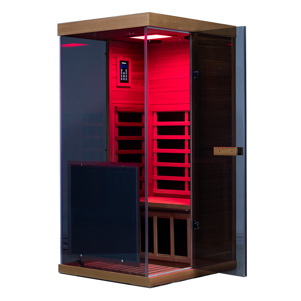 Wizzisaunas 909MX 1-Person Full Spectrum Infrared Sauna