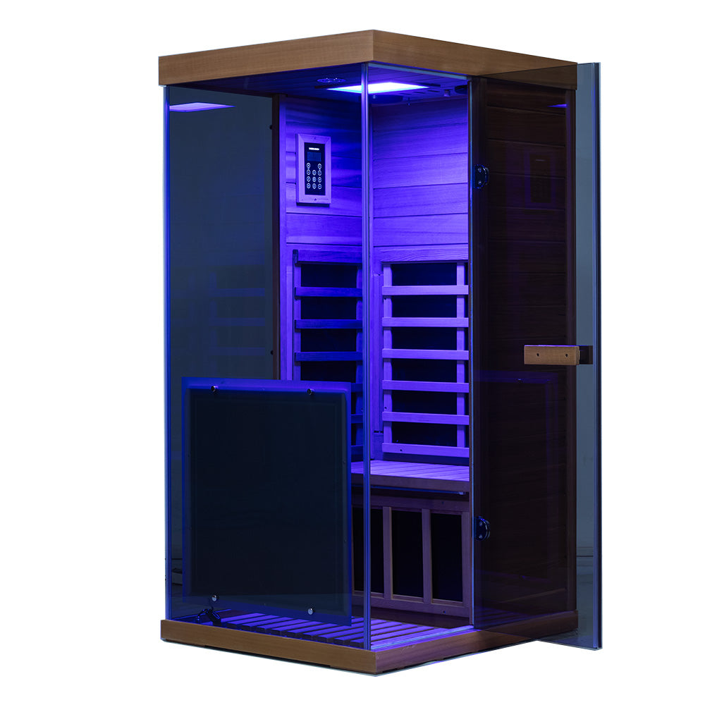 Wizzisaunas 909MX 1-Person Full Spectrum Infrared Sauna