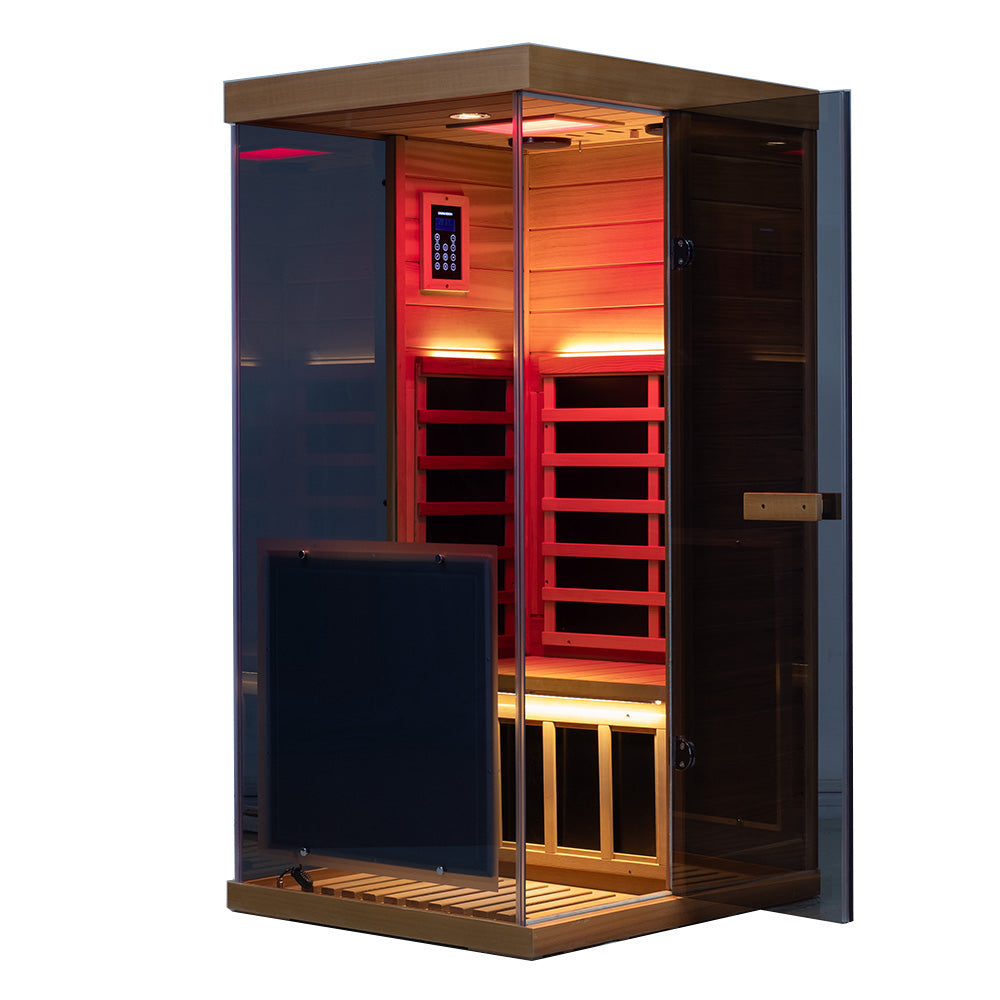 Wizzisaunas 909MX 1-Person Full Spectrum Infrared Sauna