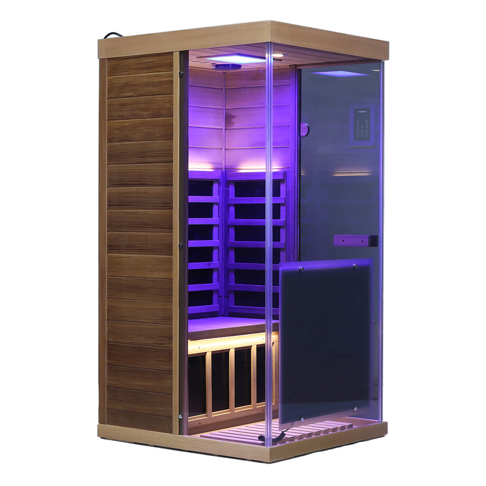 Wizzisaunas 909MX 1-Person Full Spectrum Infrared Sauna