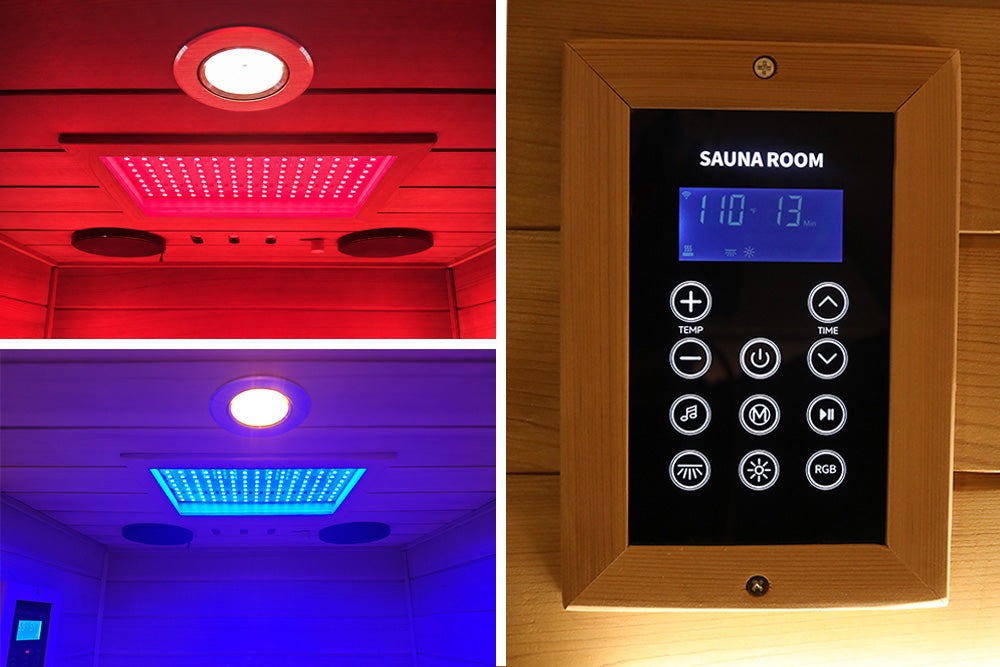 Wizzisaunas 909MX 1-Person Full Spectrum Infrared Sauna