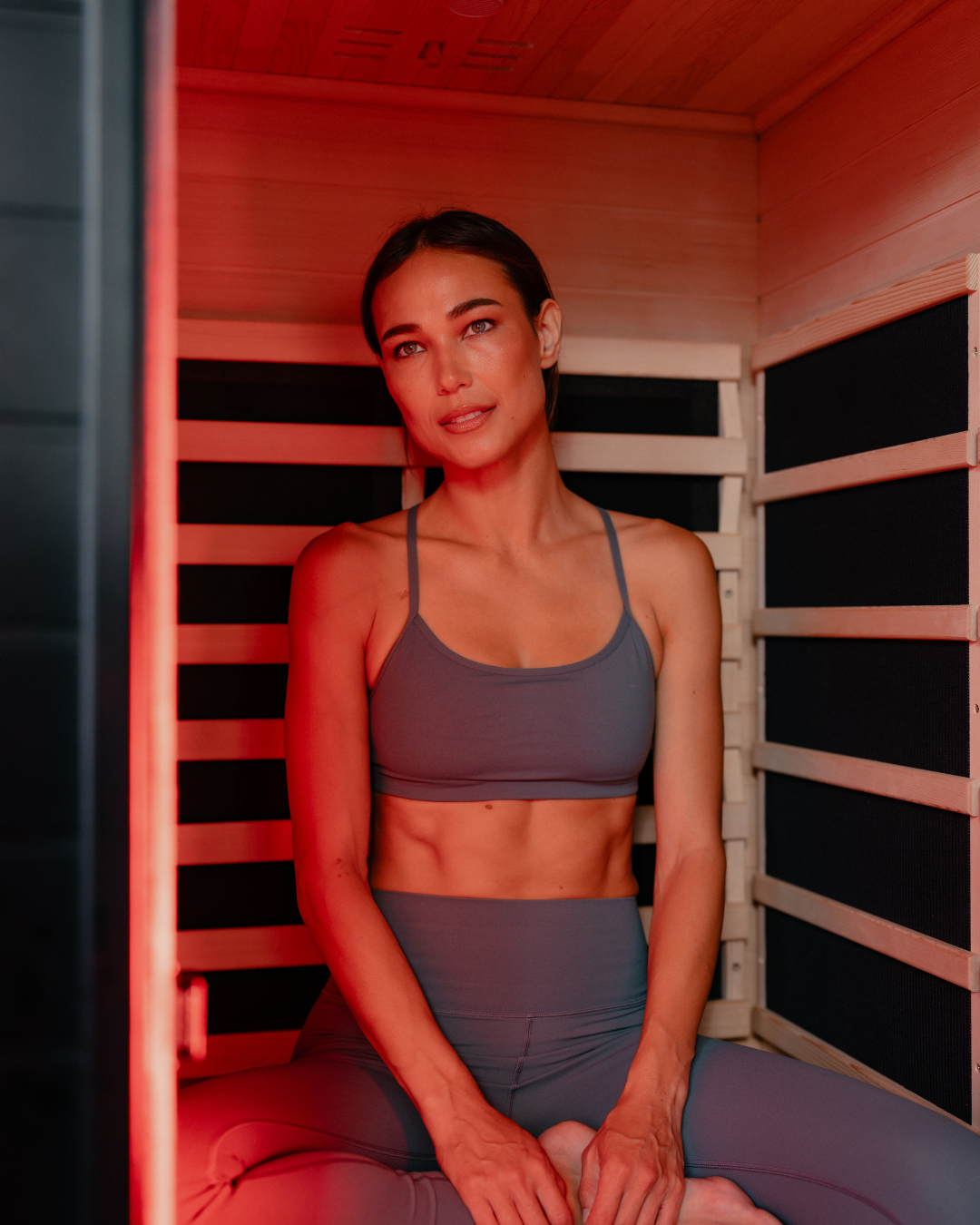 SaunaBox® Solara 1-Person Full Spectrum Infrared Sauna