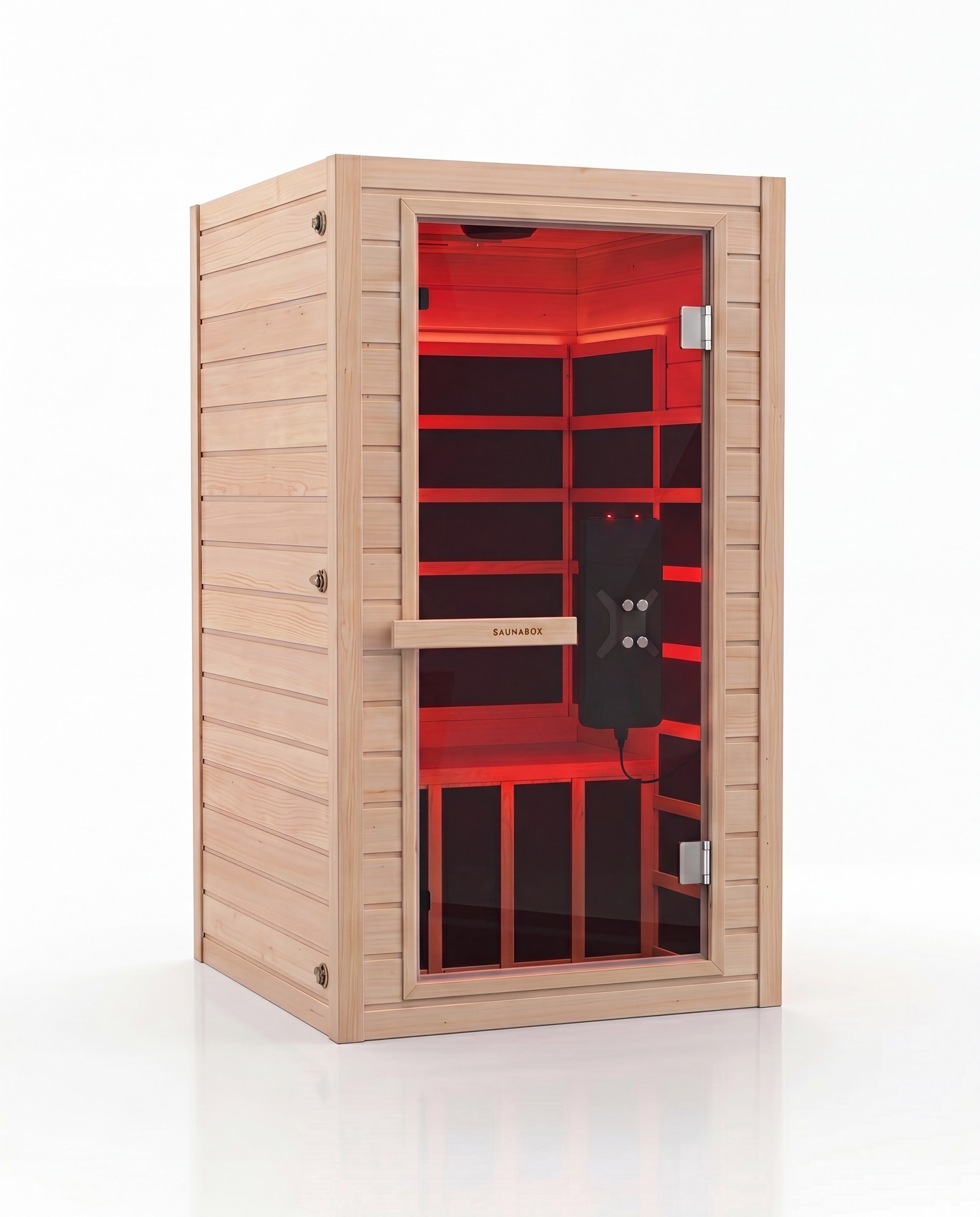 SaunaBox® Solara 1-Person Full Spectrum Infrared Sauna