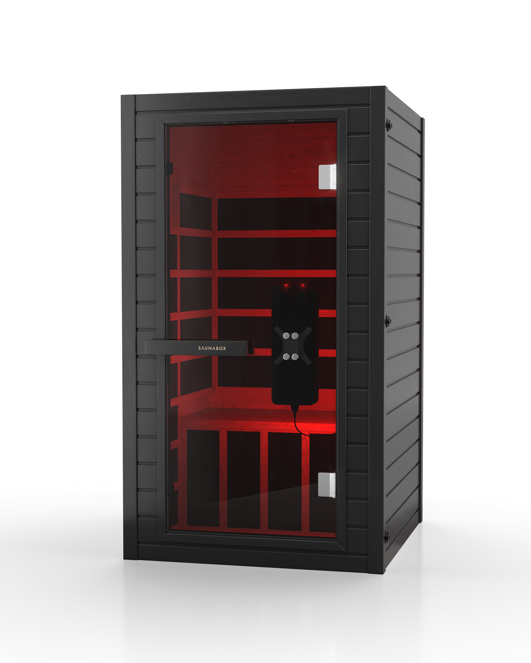 SaunaBox® Solara 1-Person Full Spectrum Infrared Sauna