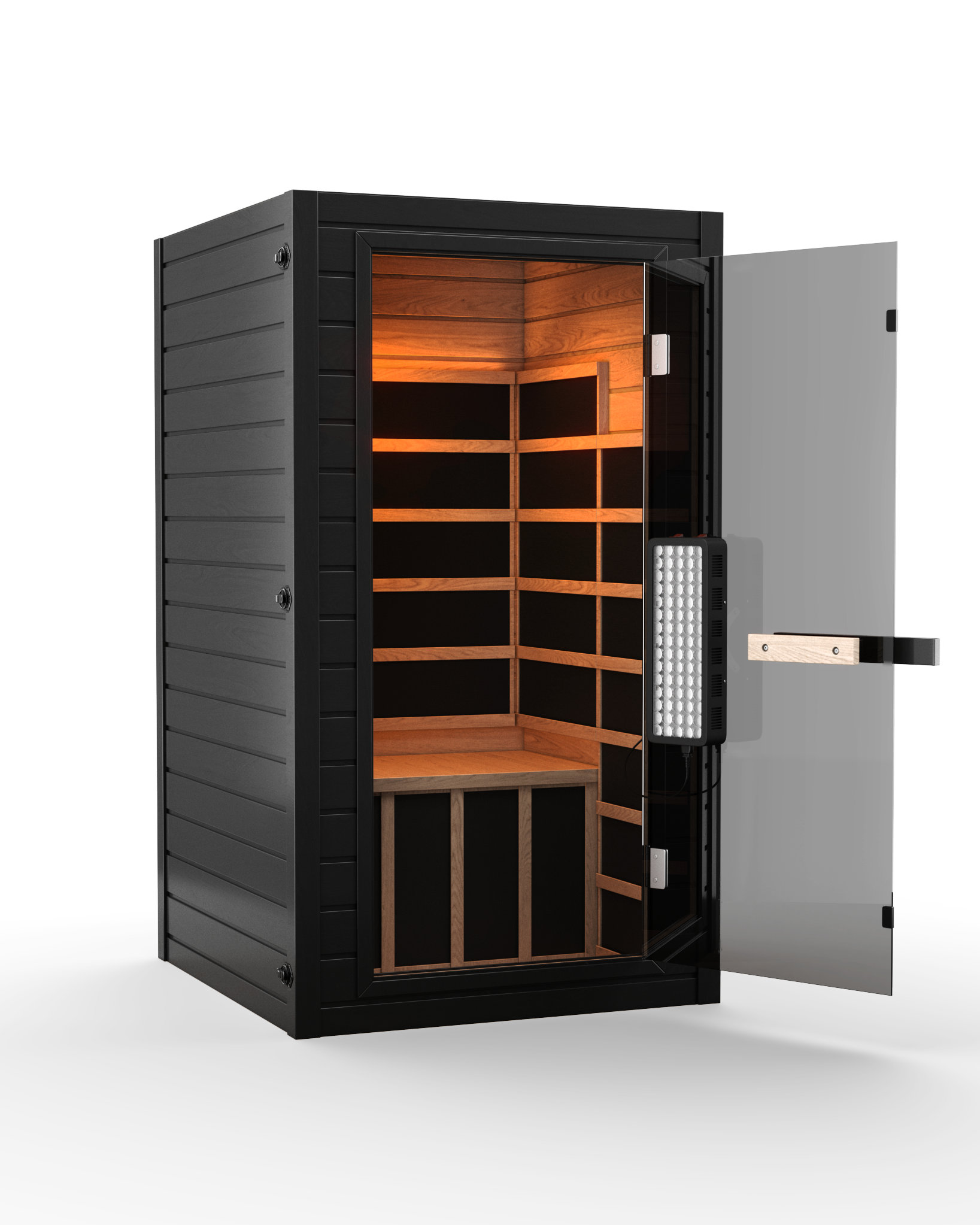 SaunaBox® Solara 1-Person Full Spectrum Infrared Sauna