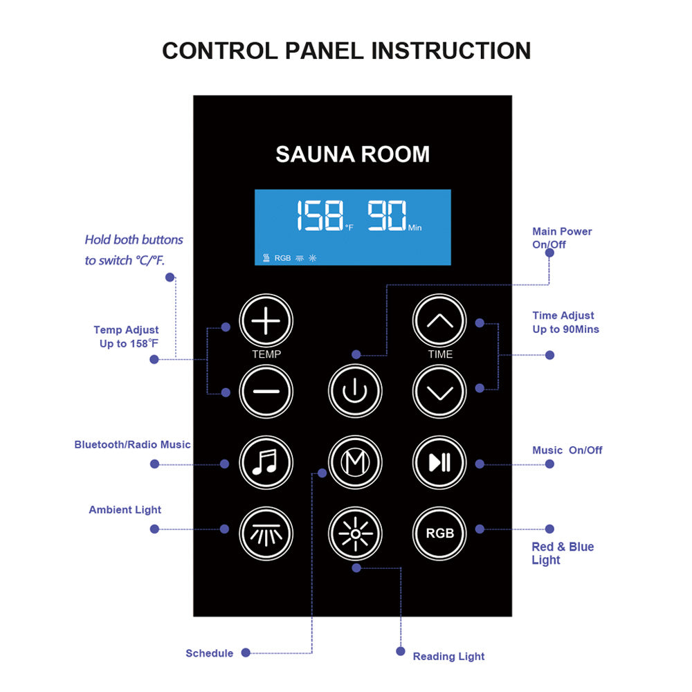 Wizzisaunas SH02 2-Person Full Spectrum Infrared Sauna