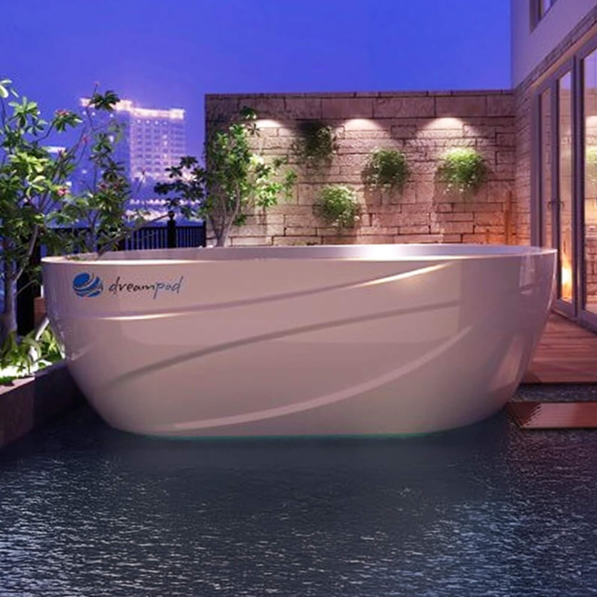 Dreampod Ice Bath with Chiller | Premium Fiberglass Cold Plunge
