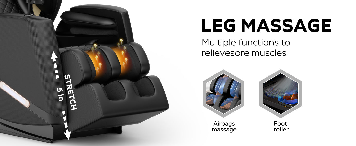 2024 Massage Chair Recliner with Zero Gravity