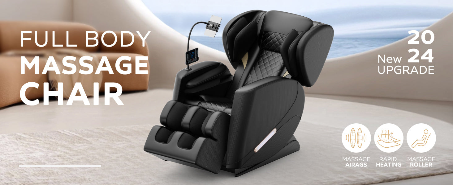 2024 Massage Chair Recliner with Zero Gravity