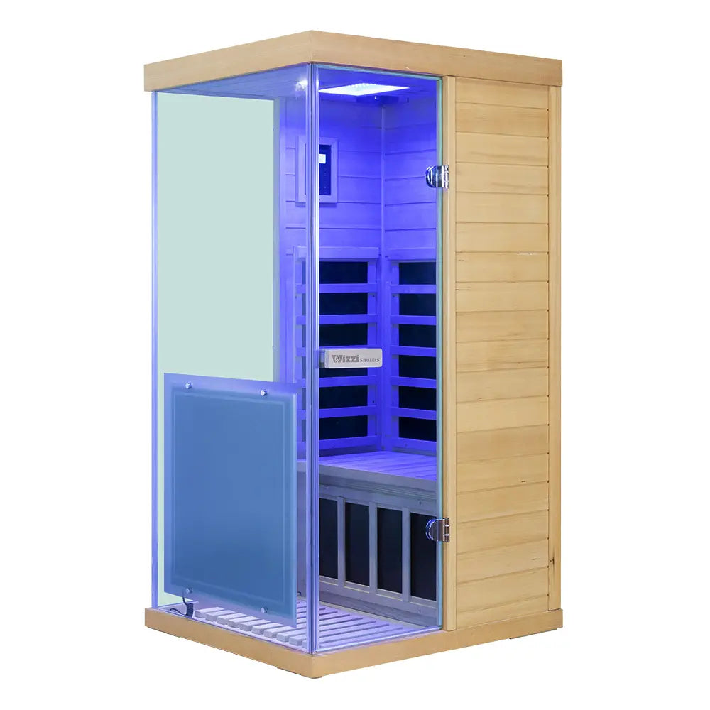Wizzisaunas 909MX 1-Person Full Spectrum Infrared Sauna