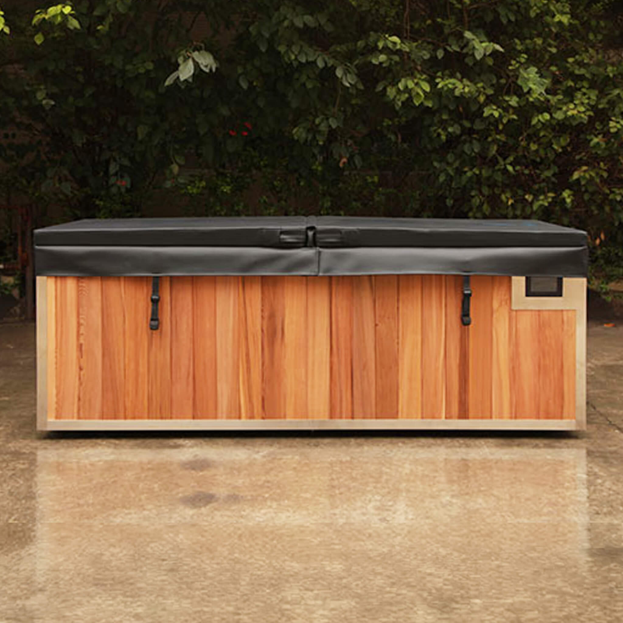 Finnmark SoulCold™ Premium 1-Person Cold & Hot Plunge | 180-Gallon Stainless Steel Tub with Chiller & Cover