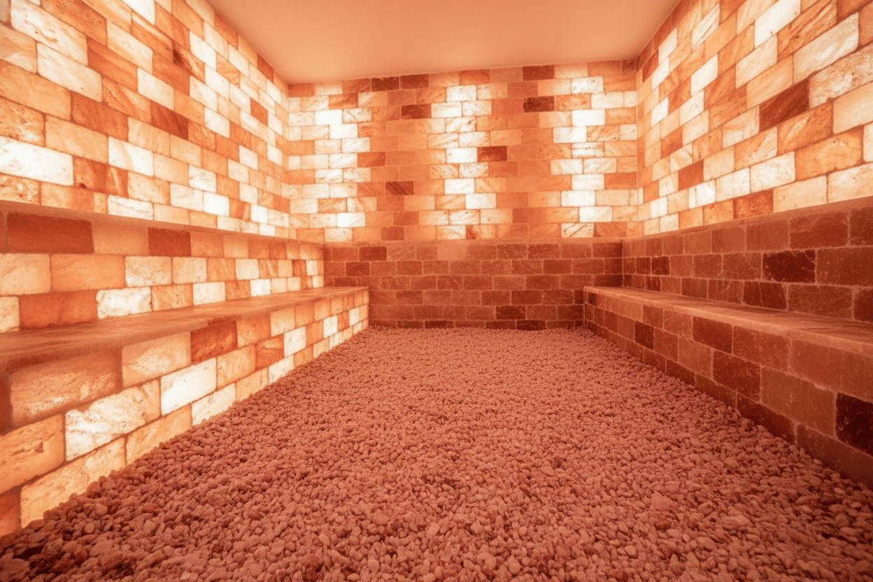Himalayan Salt Room 4' x  4' Surface Area - 16 Sq feet