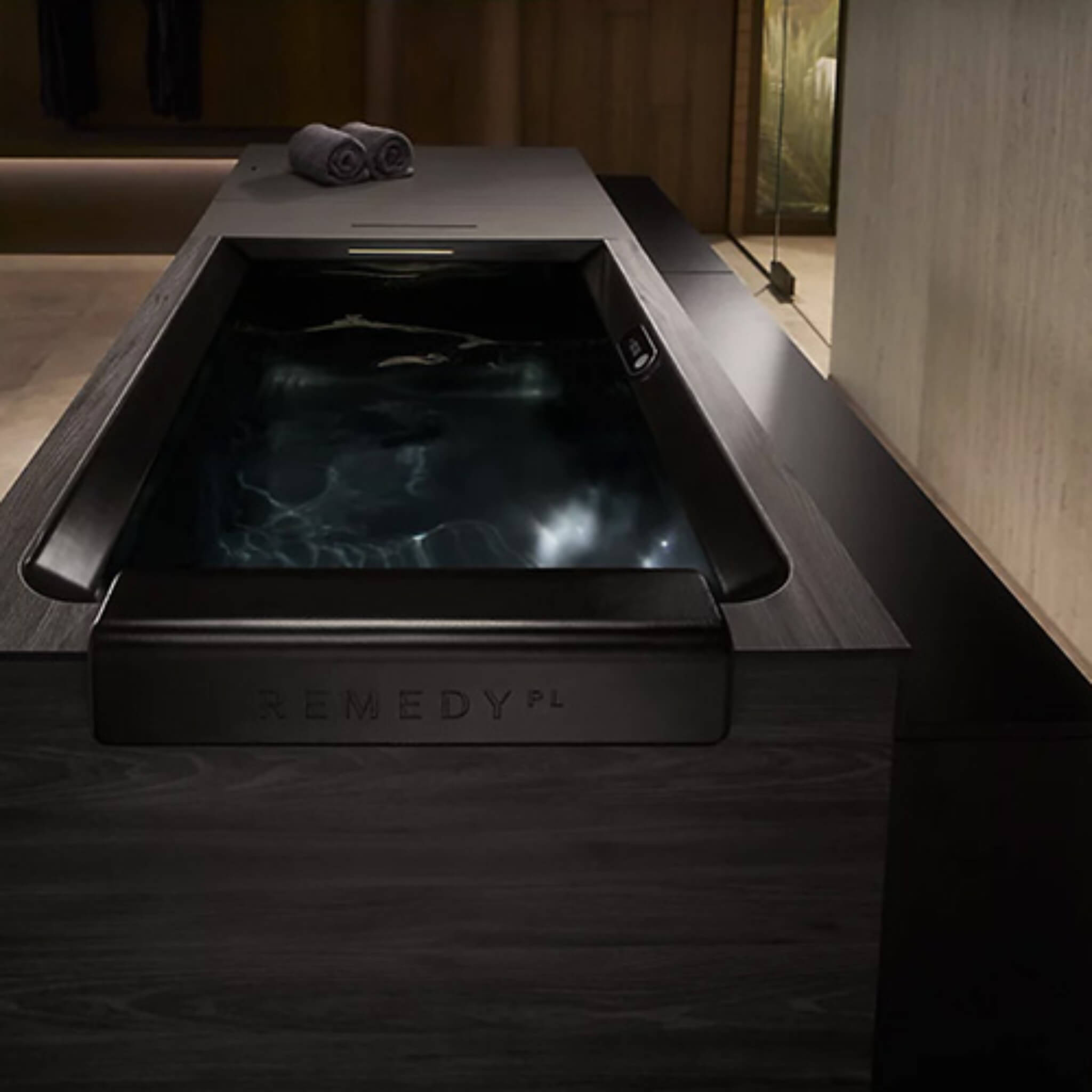KOHLER x Remedy Place Ice Bath | 85-Gallon Smart Cold & Hot Plunge | K-35848