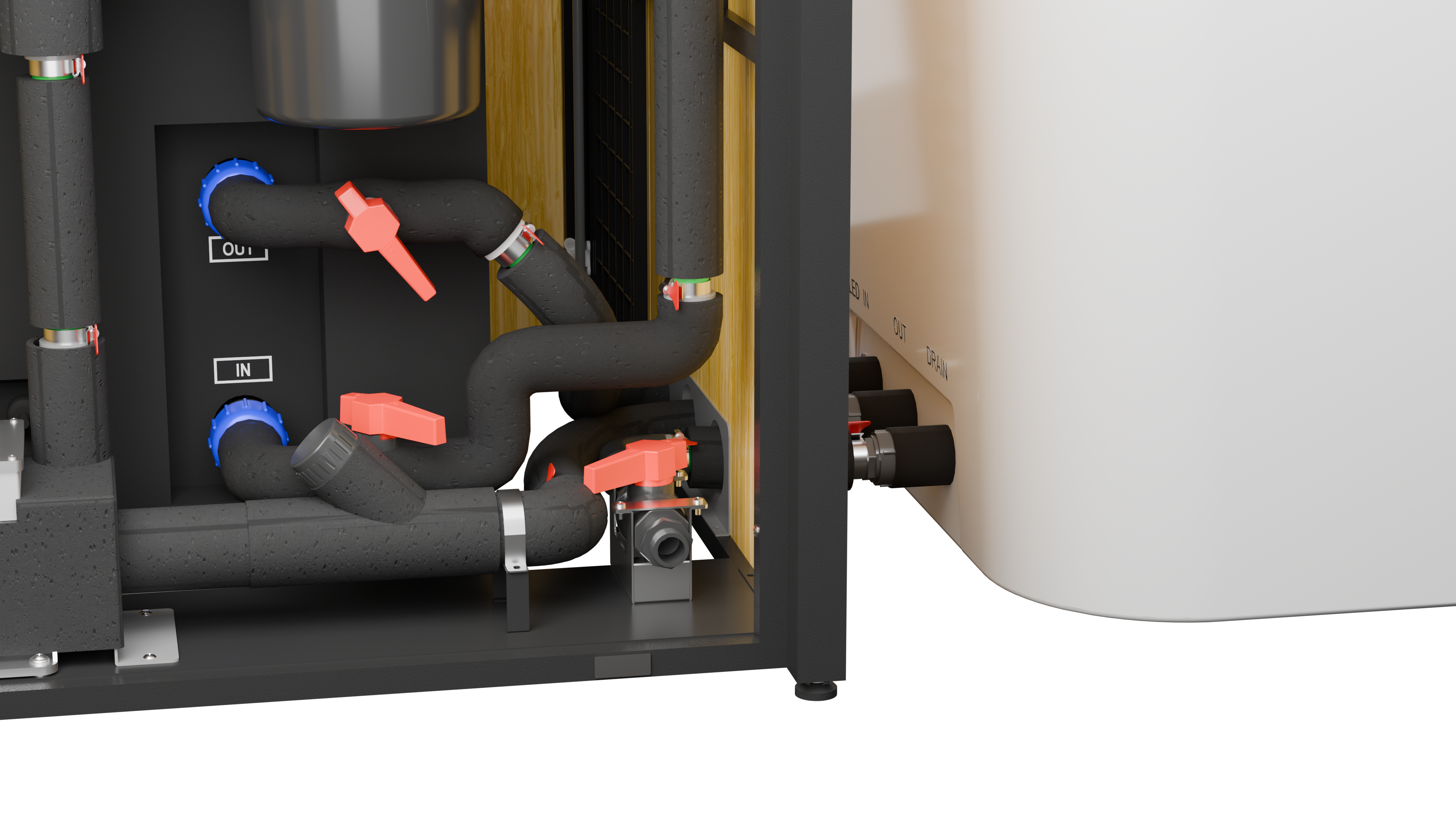 RevX Luxury Cold Plunge with Acrylic X Tub & LUX High-Performance Chiller